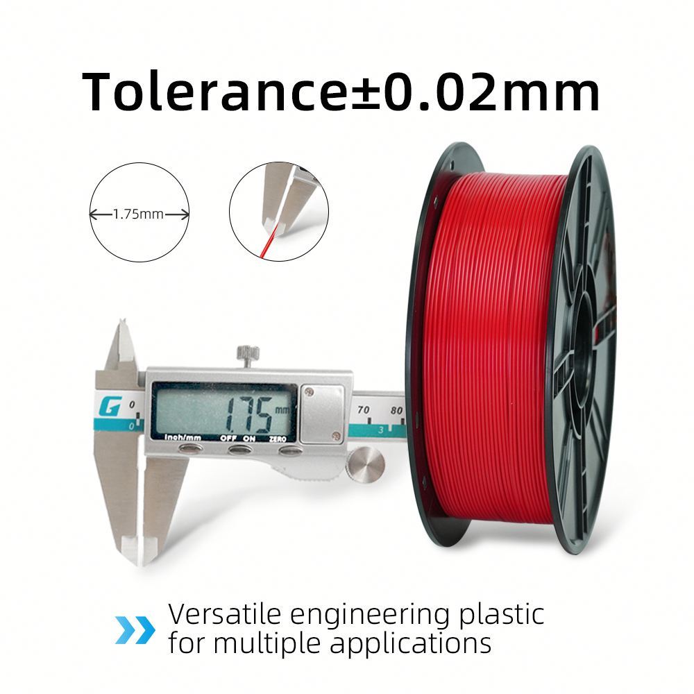Newmars3dp PETG Filament 1.75 mm – Black (Černá)